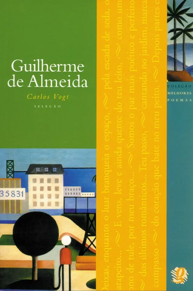 Capa do Livro Poemas Escolhidos - Guilherme de Almeida