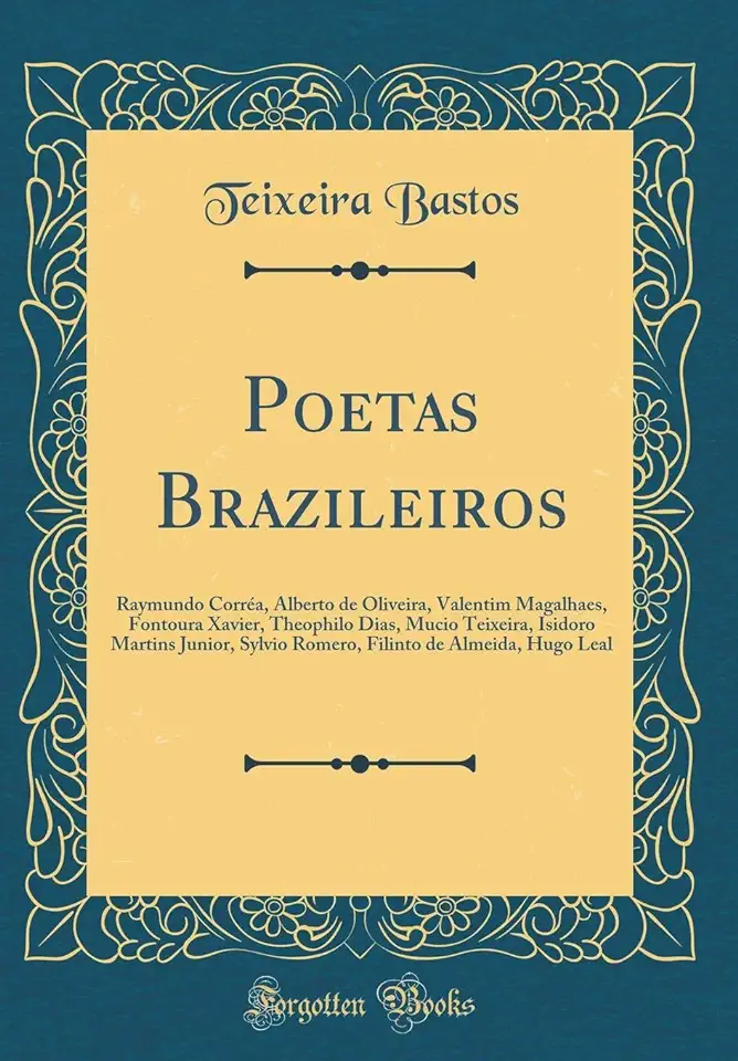 Capa do Livro Poesias - Raymundo Corrêa