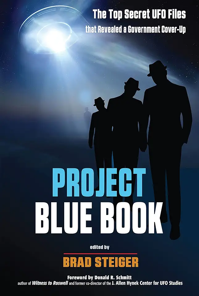 Capa do Livro Projecto Livro Azul - Brad Steiger