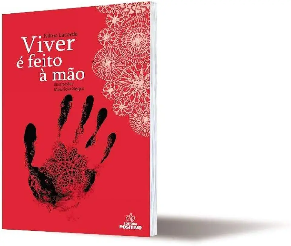 Capa do Livro Viver é Feito à Mão - Nilma Lacerda