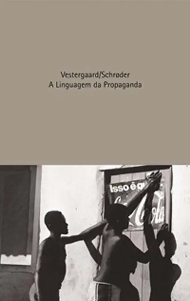 Capa do Livro A Linguagem da Propaganda - Vestergaard / Schroder