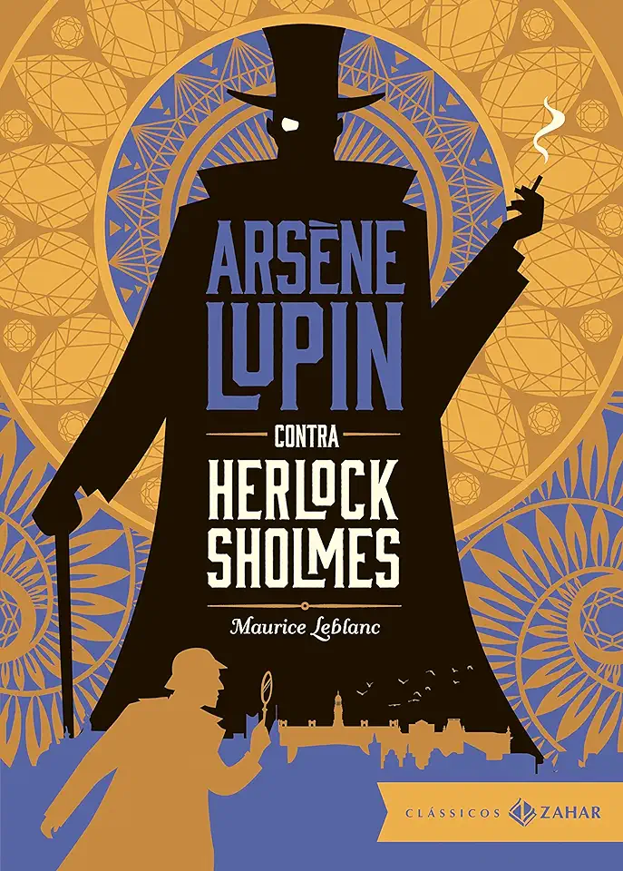 Capa do Livro Arsene Lupin Contra Herlock Sholmes - Maurice Leblanc