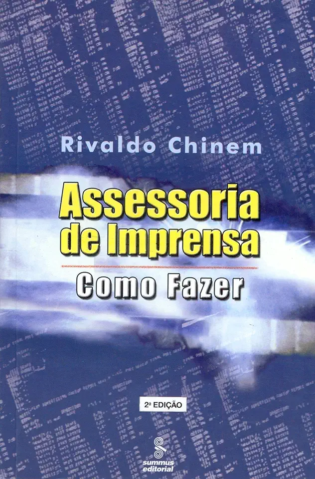 Capa do Livro Assessoria de Imprensa - Como Fazer - Rivaldo Chinem