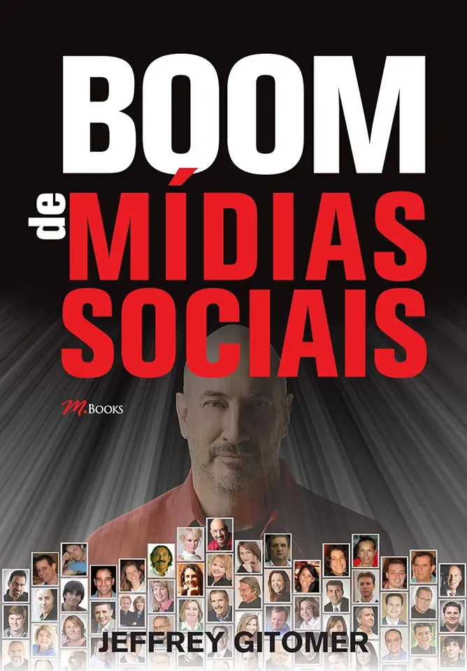 Capa do Livro Boom de Mídias Sociais - Jeffrey Gitomer