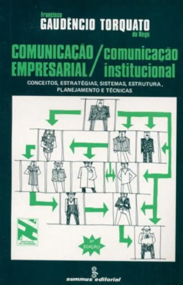 Capa do Livro Comunicação Empresarial / Comunicação Institucional - Francisco Gaudêncio Torquato do Rego