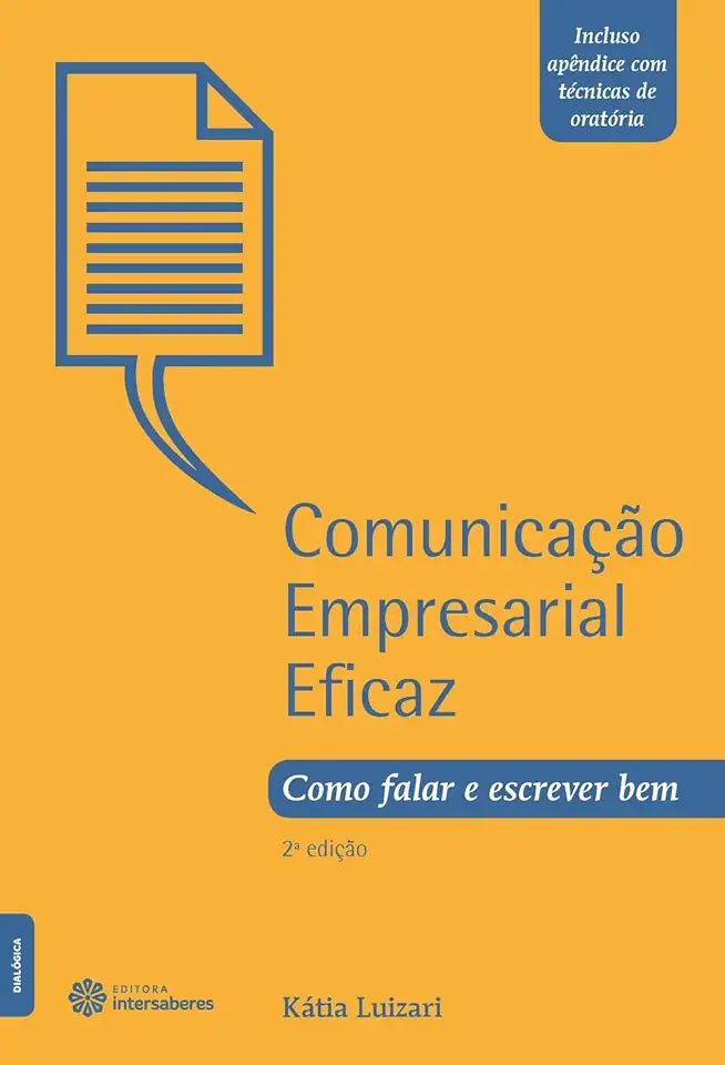 Capa do Livro Comunicação Empresarial Eficaz - Kátia Luizari