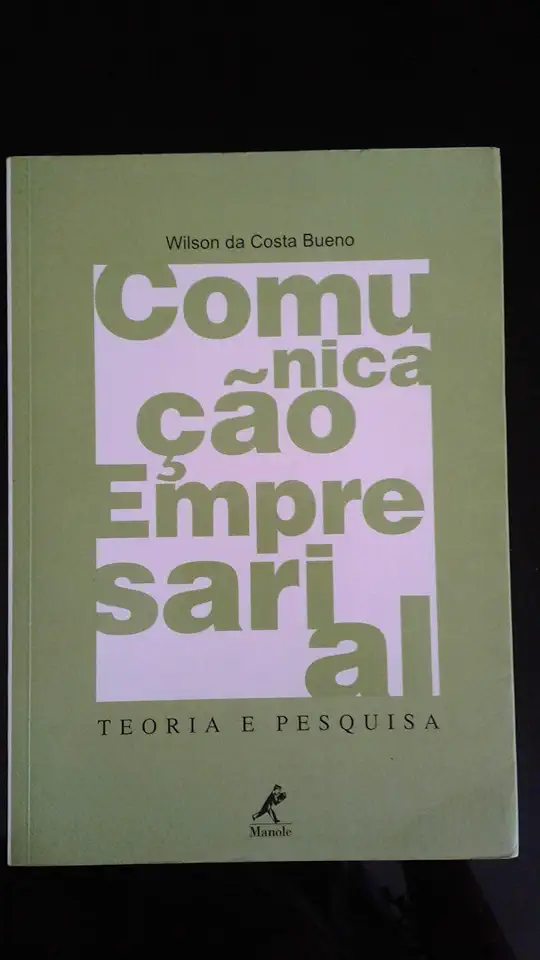 Capa do Livro Comunicação Empresarial Teoria e Pesquisa - Wilson da Costa Bueno