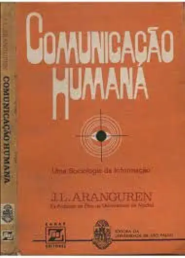 Capa do Livro Comunicação Humana - J. L. Aranguren