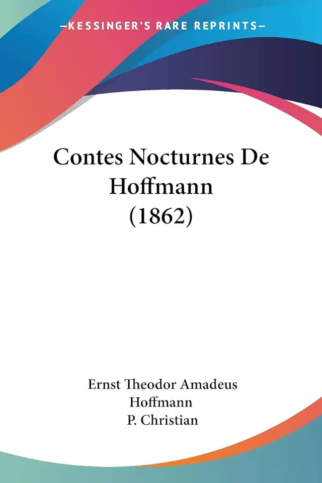 Capa do Livro Contos Nocturnos - Hoffmann