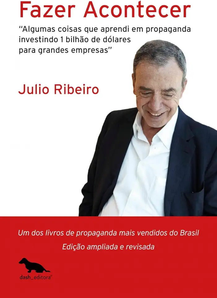 Capa do Livro Fazer Acontecer - Julio Ribeiro