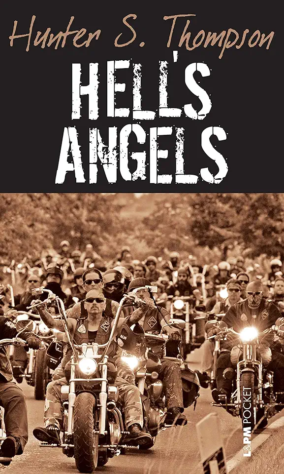 Capa do Livro Hells Angels - Hunter S. Thompson