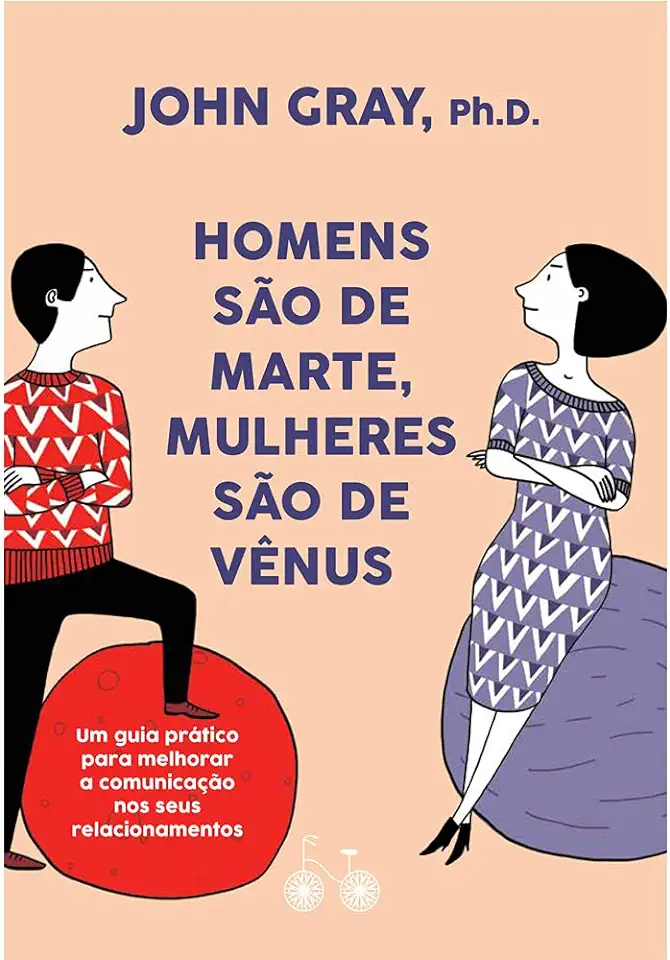 Capa do Livro Homens São de Marte Mulheres São de Vênus - John Gray