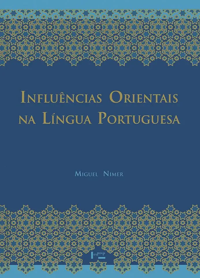 Capa do Livro Influências Orientais na Língua Portuguesa - Miguel Nimer