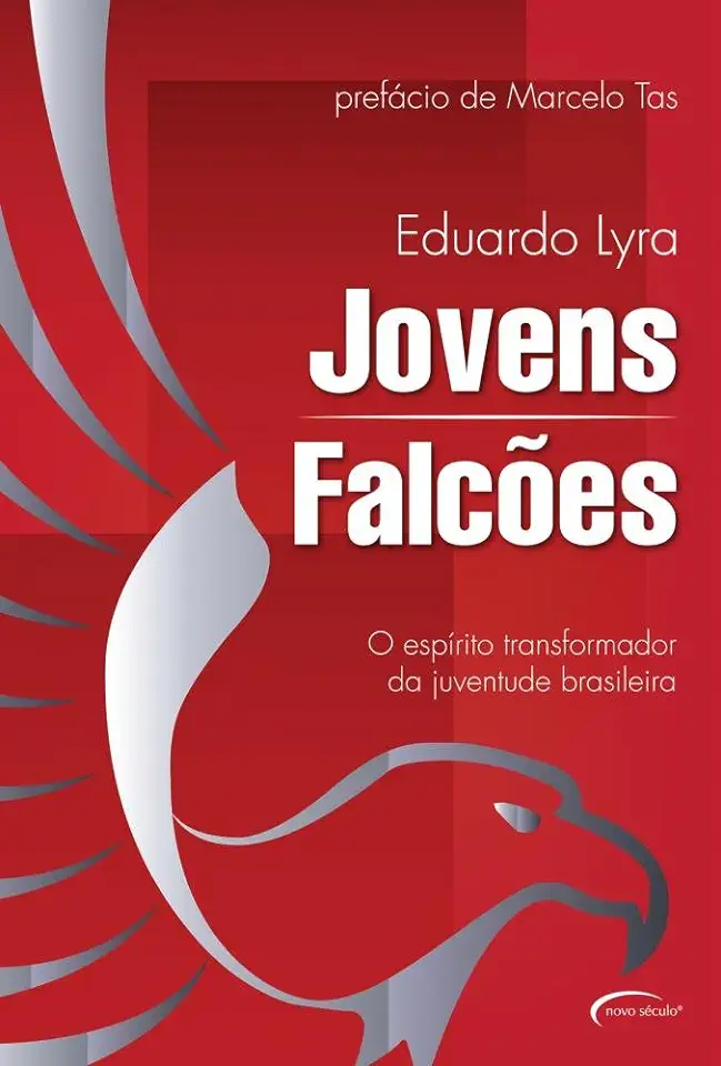 Capa do Livro Jovens Falcões - Eduardo Lyra