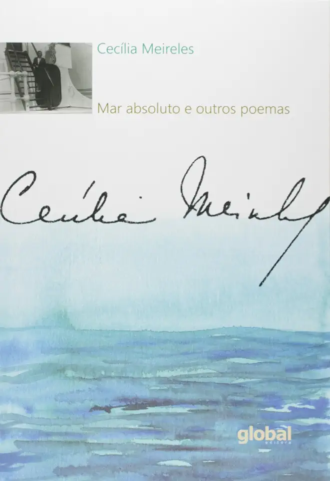 Capa do Livro Mar Absoluto. 1° Ed. - Cecilia Meireles