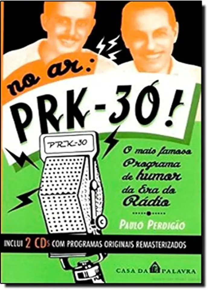 Capa do Livro No Ar Prk-30 - Paulo Perdigão