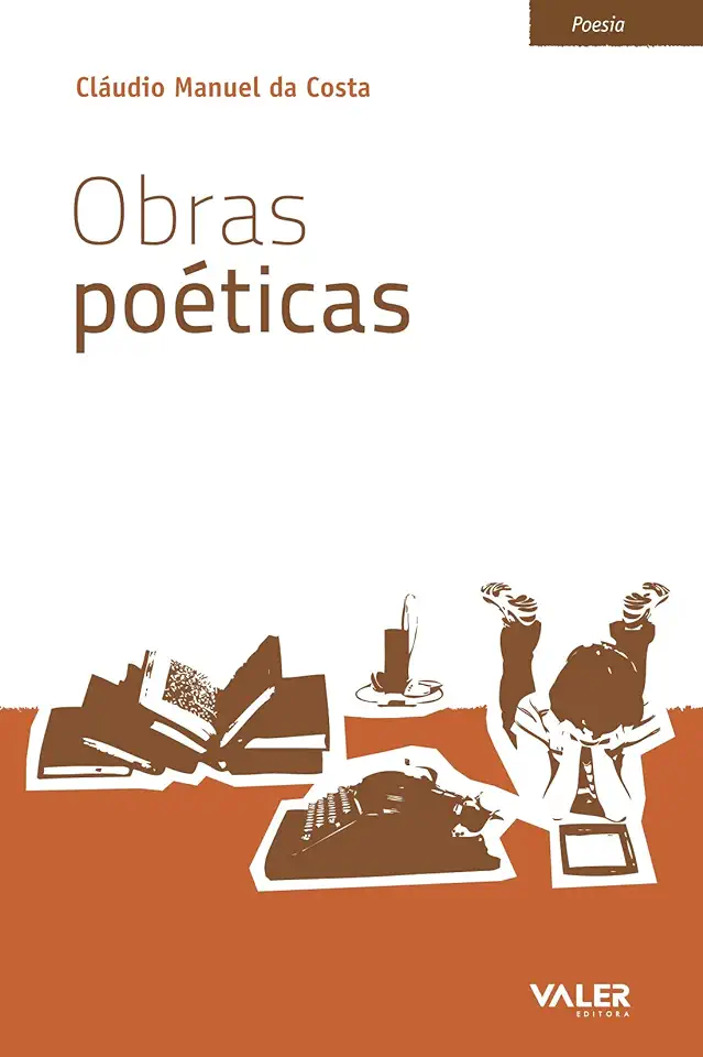 Capa do Livro Obras Poéticas - Cláudio Manuel da Costa