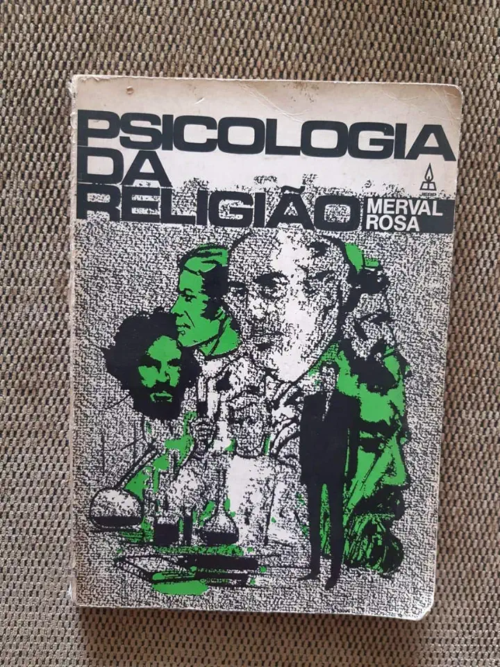 Capa do Livro Psicologia da Religião - Merval Rosa