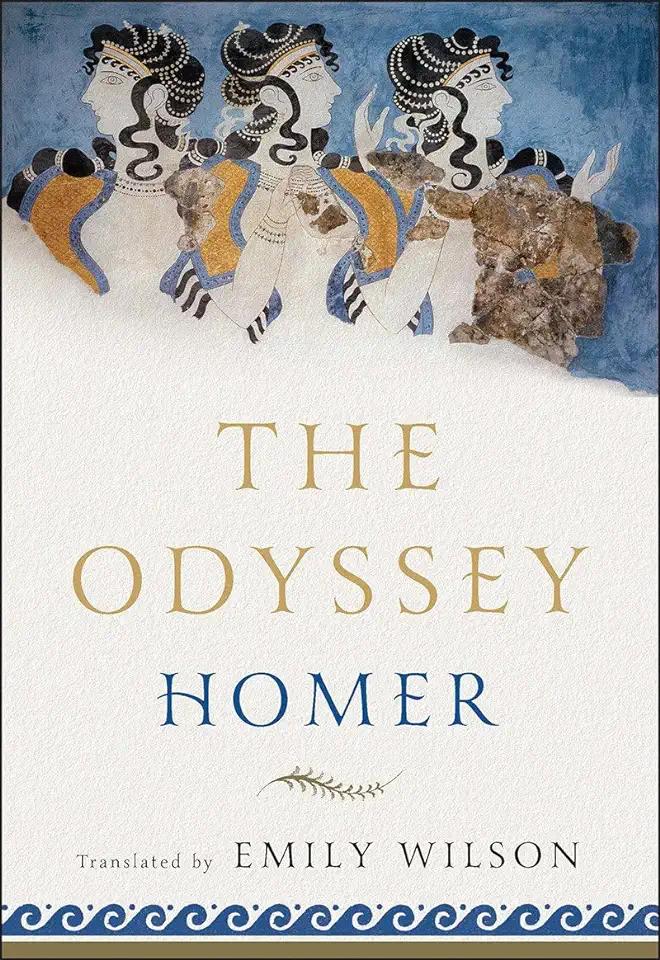 Capa do Livro The Odyssey - Homer