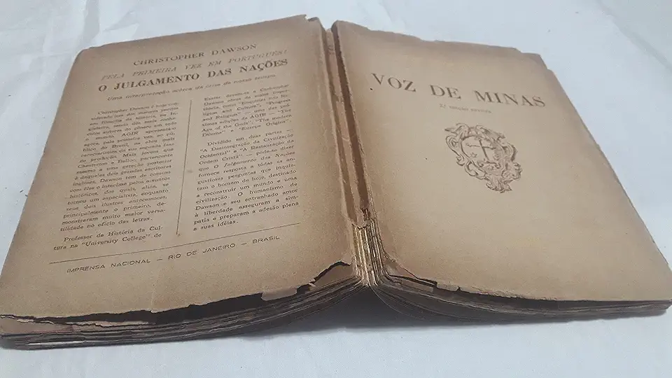 Capa do Livro Voz de Minas - Alceu Amoroso Lima