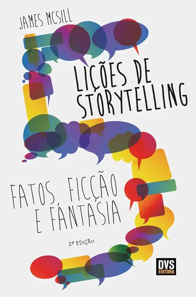 Capa do Livro 5 Lições de Storytelling - McSill, James