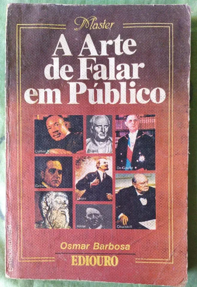 Capa do Livro A Arte de Falar Em Público - Osmar Barbosa