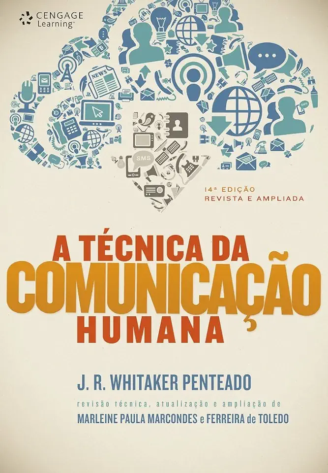 Capa do Livro A Técnica da Comunicação Humana - José Roberto Whitaker Penteado