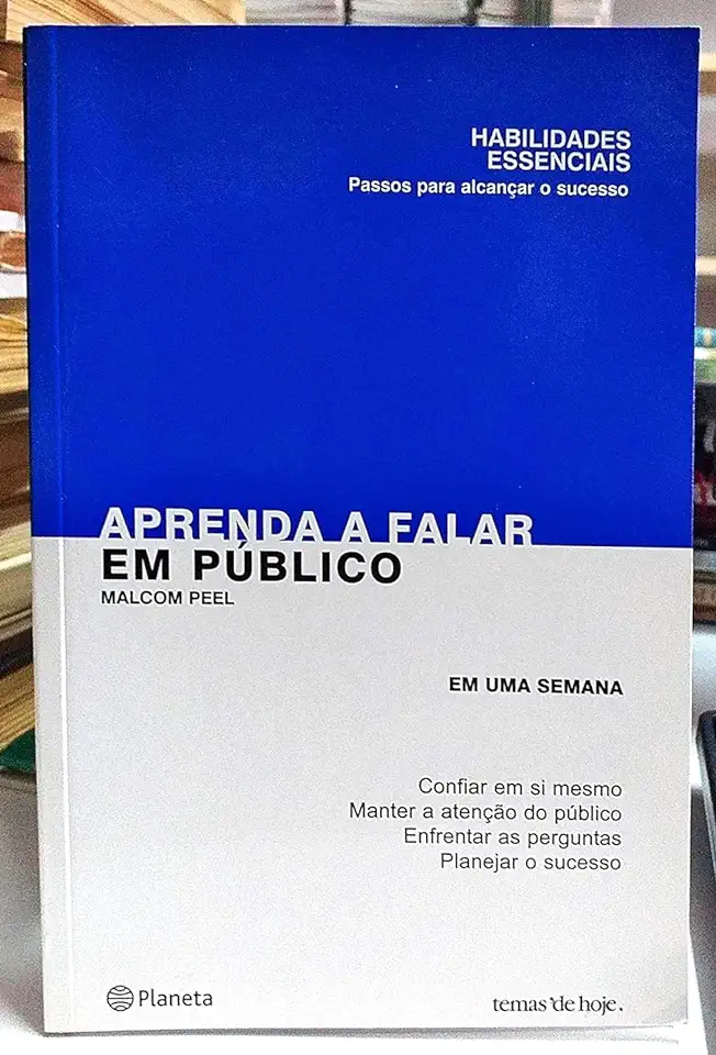 Capa do Livro Aprenda a Falar Em Público - Malcom Peel