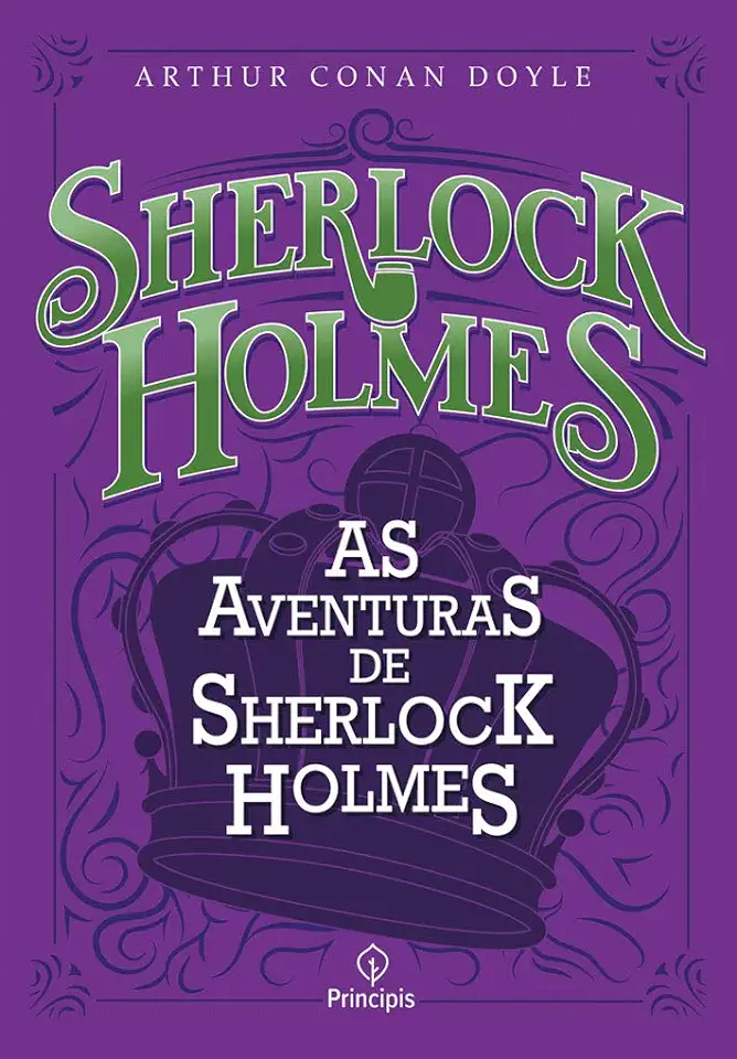 Capa do Livro As Aventuras de Sherlock Holmes - Arthur Conan Doyle