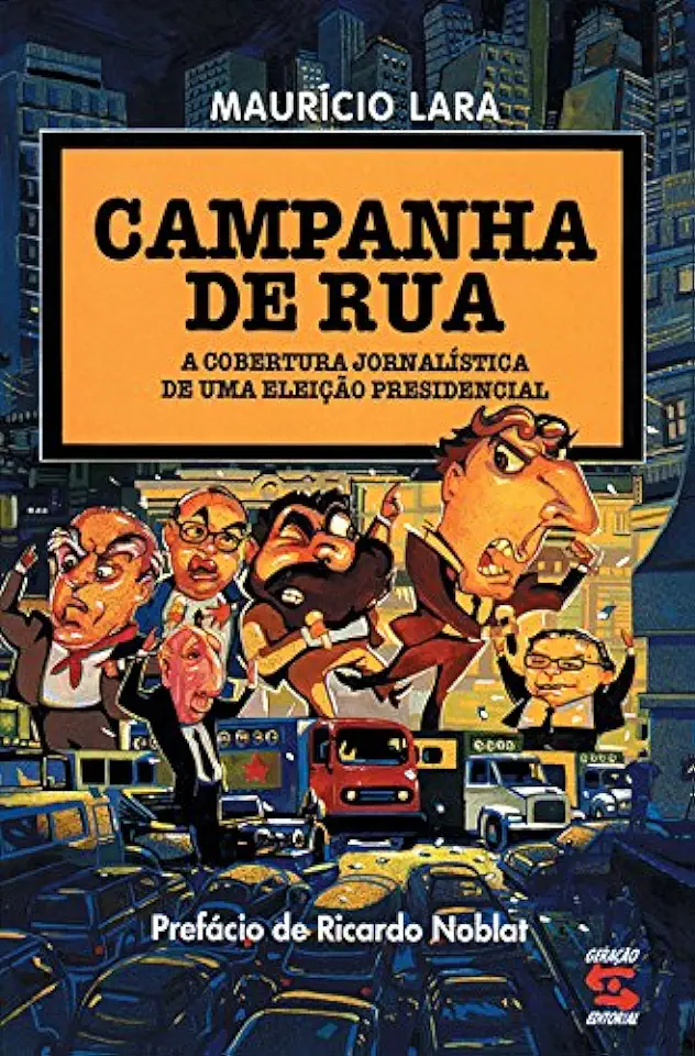 Capa do Livro Campanha de Rua - Maurício Lara