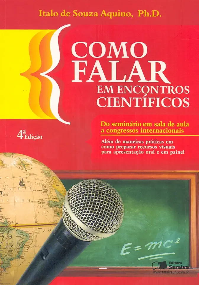 Capa do Livro Como Falar Em Encontros Científicos - Italo de Souza Aquino