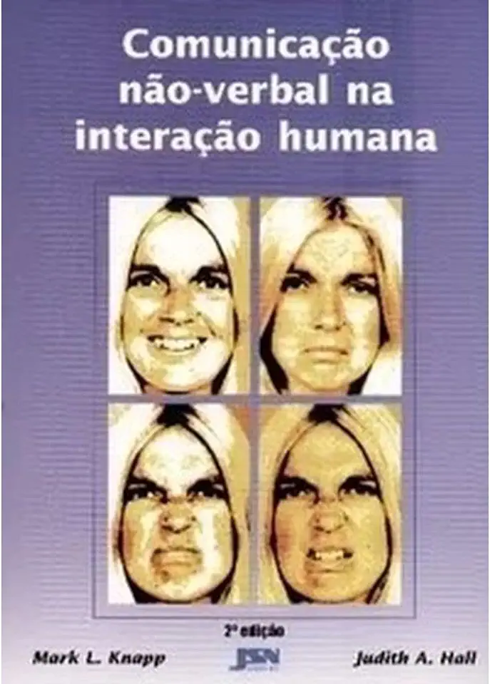 Capa do Livro Comunicação Não-verbal na Interação Humana - Mark L. Knapp e Judith A. Hall