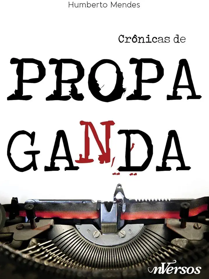 Capa do Livro Crônicas de Propaganda - Humberto Mendes