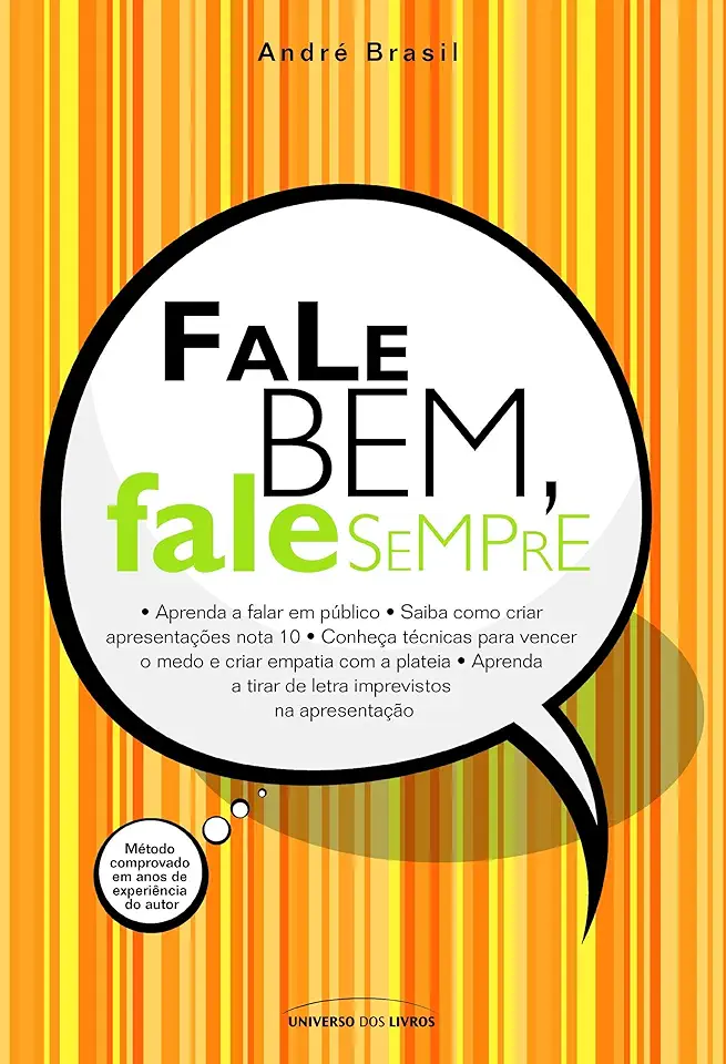 Capa do Livro Fale Bem, Fale Sempre - André Brasil