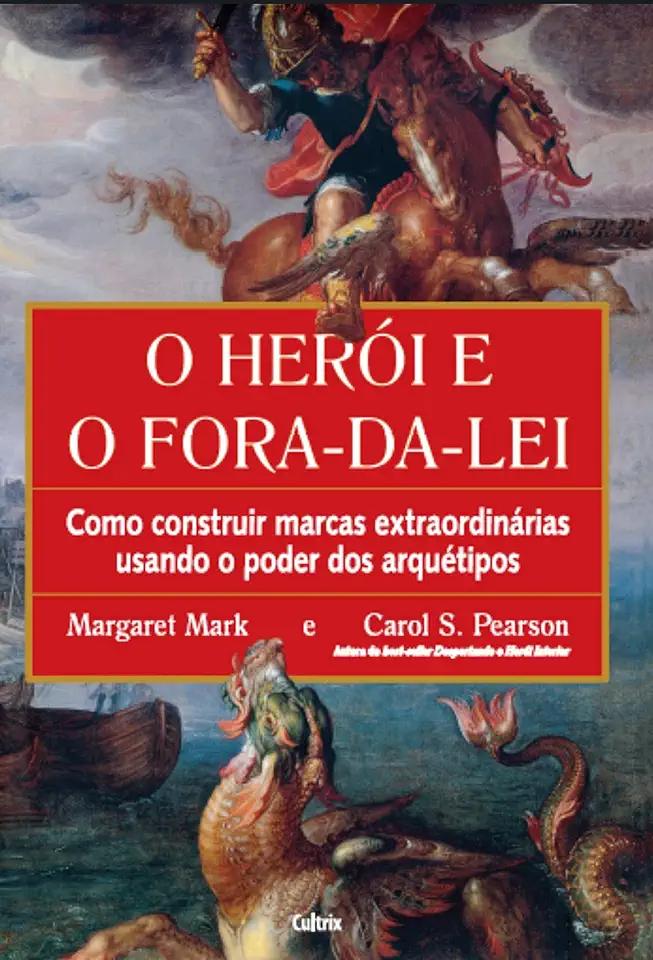 Capa do Livro Heroi e o Fora da Leio // - Mark Margaret