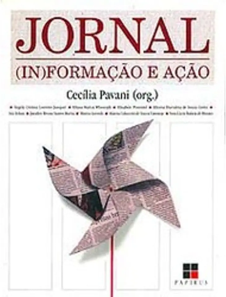 Capa do Livro Jornal Informacao e Acao - Cecília Pavani