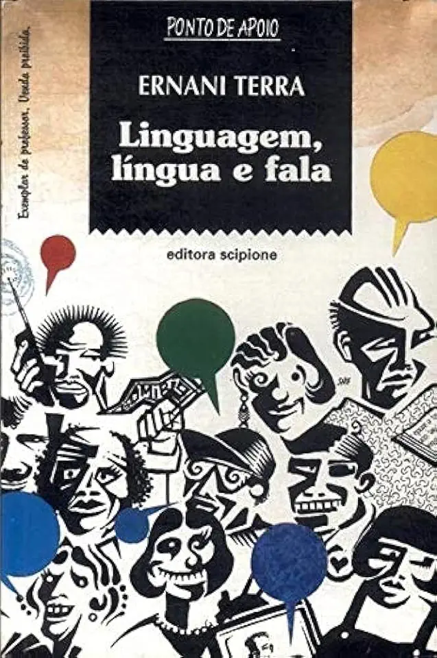 Capa do Livro Linguagem, Língua e Fala - Terra, Ernani