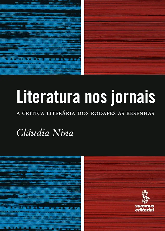 Capa do Livro Literatura nos Jornais - Claudia Nina