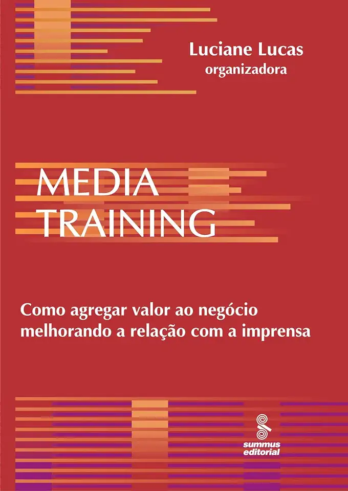 Capa do Livro Media training - Lucas, Luciane