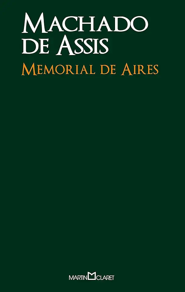 Capa do Livro Memorial de Aires - Assis, Machado de