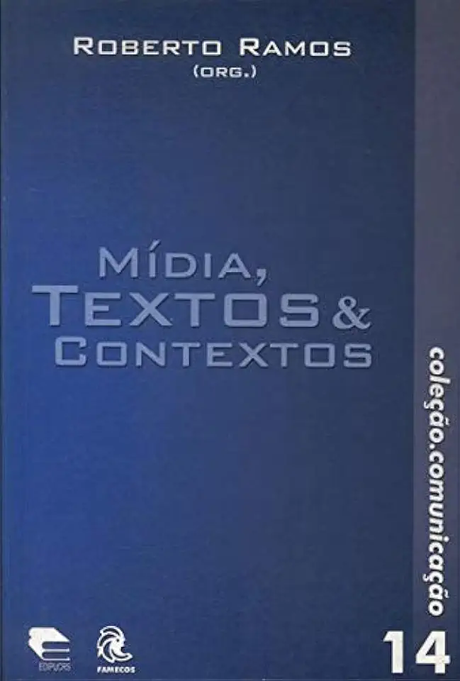 Capa do Livro Mídia, Textos & Contextos - Roberto Ramos (org.)