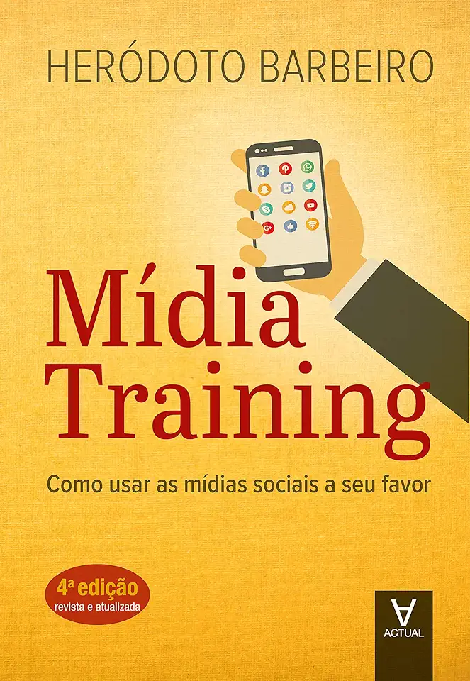 Capa do Livro Mídia Training - Como Usar a Imprensa a Seu Favor - Heródoto Barbeiro