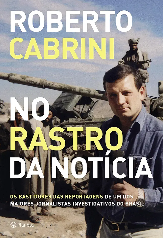 Capa do Livro No rastro da notícia - Cabrini, Roberto