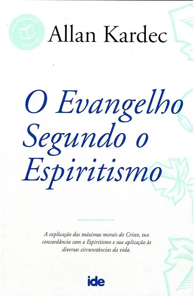 Capa do Livro O Evangelho Segundo o Espiritismo - Allan Kardec