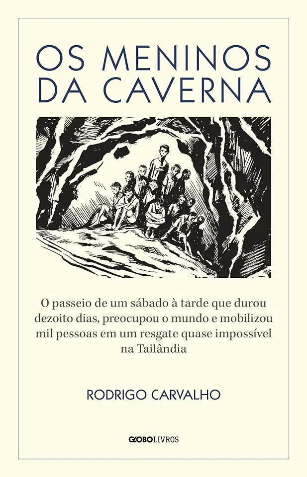 Capa do Livro Os meninos da caverna - Carvalho, Rodrigo