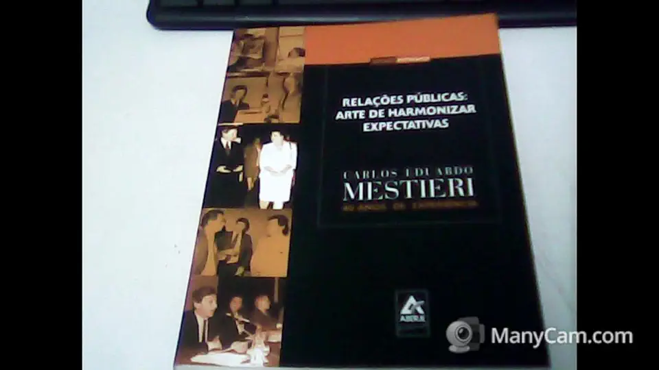 Capa do Livro Relações Públicas- Arte de Harmonizar Expectativas - Carlos Eduardo Mestieri