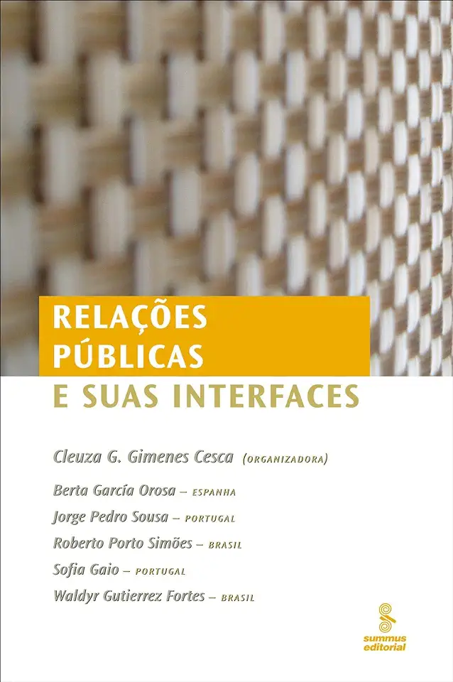 Capa do Livro Relações Públicas e Suas Interfaces - Cleuza G. Gimenes Cesca