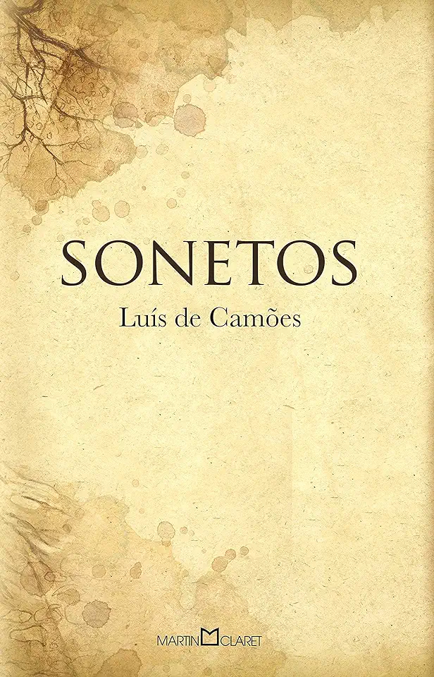 Capa do Livro Sonetos - Luís de Camões