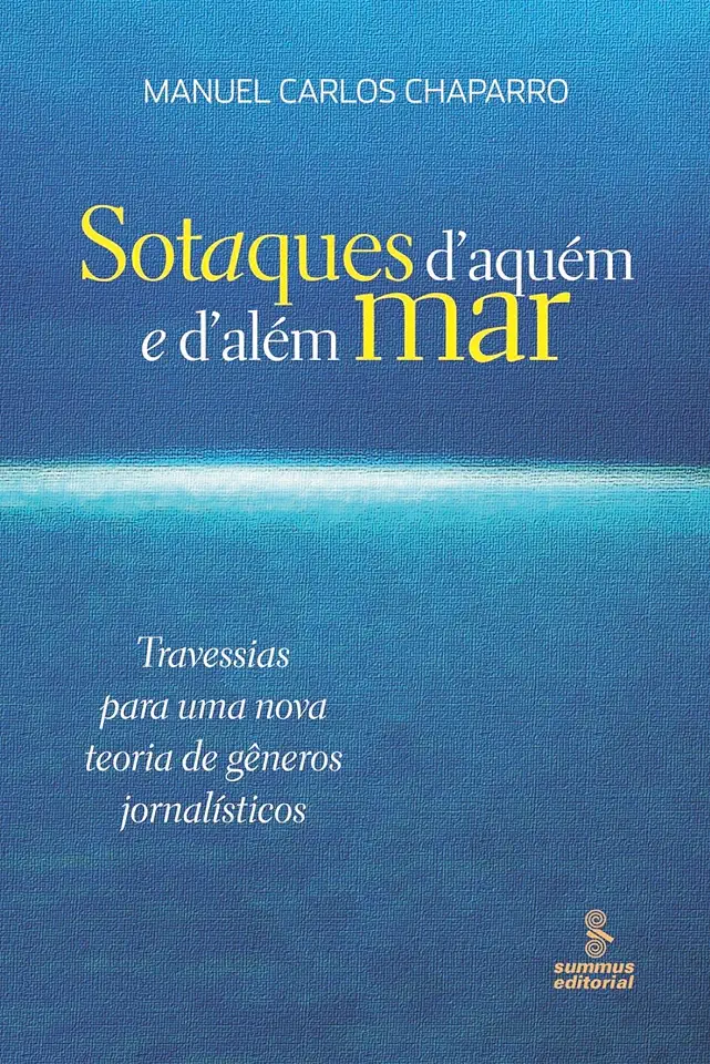 Capa do Livro Sotaques Daquém e Dalém Mar - Manuel Carlos Chaparro