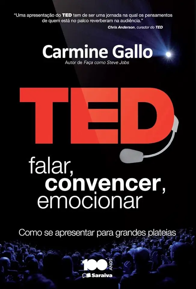 Capa do Livro Ted- Falar, Convencer, Emocionar - Carmine Gallo